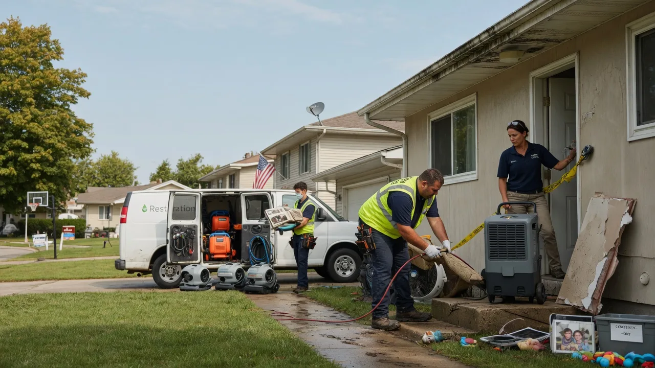 Water Damage Restoration in Suffield, CT near me